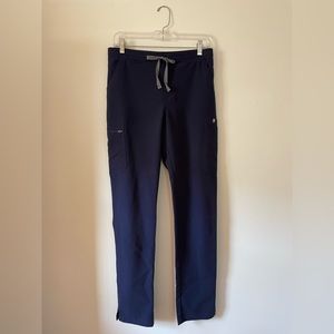 Navy Figs Yola Skinny Scrub Pants Small Tall